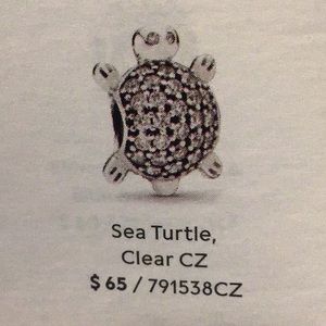Pandora Turtle charm
